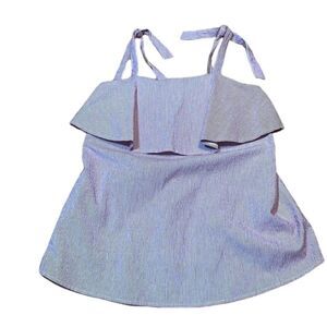 Pinstripe Maternity Top, summer, Xsmall